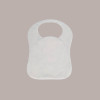 100 Pz Bavaglini Baby Bambino Tessuto TNT Bianco Gelato Airspun