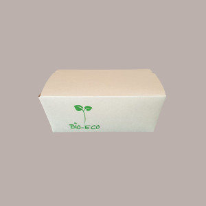 Box Vassoio Alimenti Piccolo Bio Eco Bamboo130x110H65 x 60 pz.