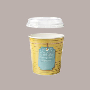 10 Pz Busta Termica Ice Bag Vasetto Gelato Artigianale ALCAS