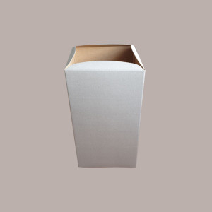 Cartone Scatola Getta Carte Ufficio Tortora 29x29H50