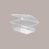 50 Pz Vaschetta con Coperchio Trasparente Alimenti Bio PLA 1000cc [984726a4]