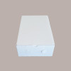 50 Pz Scatola Asporto Triplo Vegetale Bianca Stesa 290x170H75 [ca03f081]