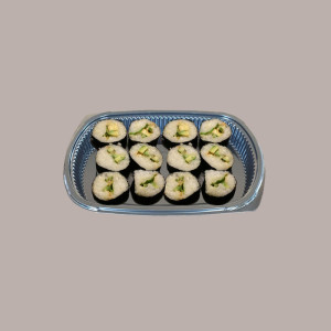 50 Pz Vaschetta Nera Sushi Uso Caldo 800cc 285x185H35 [4ba4e950]