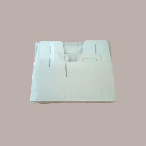 10 Bauletto Grande Take Away Food Box Carta Avana 280x200H140 [87518e41]
