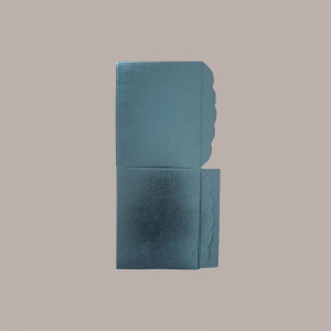 5 Cassetta Scatola Baule Carta Quadrata PELLE NERO 30x30H24 [d5cf92bc]
