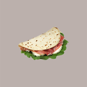 100 Porta Piadina Crepes Ripiegabile in Carta Avana Biocompost
