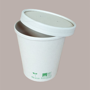 Coperchio Cestello Barattolino Carta BIO Soup Bucket C500 x 25 pz [45c5cdc1]