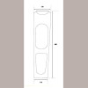 Porta Patatine e Porta Bicchiere Carta Avana Freebox TRIO x 50 pz [99a12201]