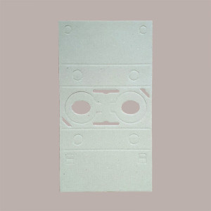 100 Pz Cestino Carta Avana 2 Fori Porta Cappuccino Asporto Speed [66004295]