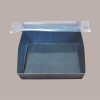 15 Pz Box Alimenti Carta Nero Sushi Quadrato +Coperchio PRYSMA [ce73cb80]