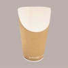 100 Pz Bicchiere Carta Avana Porta Patatine MINI Bio Compostabile [38d9e628]