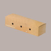 50 Pz Porta Hot Dog Richiudibile Avana Bio Compost 230x73H54mm [63033a3a]