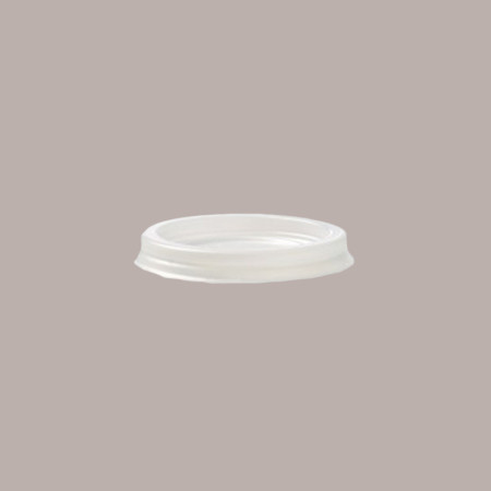 100 Pz Coperchio Piano Bicchiere Caffè Polistirolo Opaco 3oz 80 Ml [48312a3f]