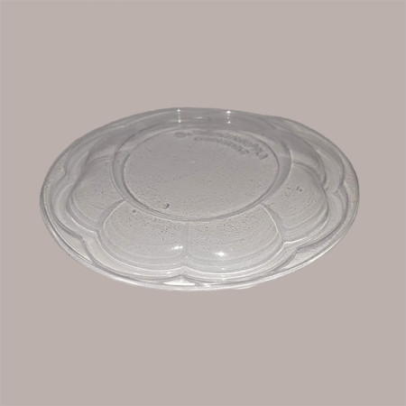 50 Pz Coperchio per Coppa Insalata PLA BIO 950Ml Trasparente [64b5fde5]