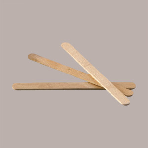500 Pz Mini Stecco in Legno per Gelato 8x2H72mm Martellato [1735b50e]