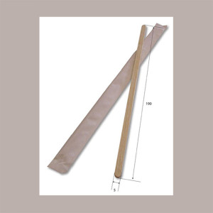 1000 Pz Palette Legno Lunghe 180mm Imbustate Caffè Cappuccino [15dad34f]