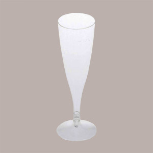 27 Pz Bicchiere Champagne Aperitivo Party Bio PLA Flute 100Ml