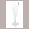 27 Pz Bicchiere Champagne Aperitivo Party Bio PLA Flute 100Ml [3868cdd5]
