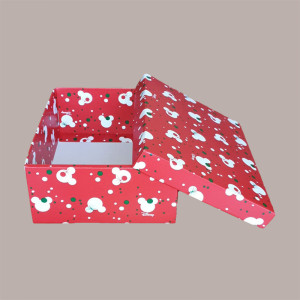 3 Pz Scatola Baule+Coperchio Carta Mickey's Disney 300x230H110