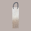 20 Pz Shopping Box 1 Bottiglia Carta Words con Cordini 95x95H380 [14bada36]
