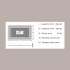 25 Pz Vassoio Rettangolare Medoro Oro Plastica Rigido 15x25 Alcas [f96ad618]