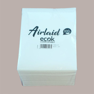 100 Pz Airclean Magic Panno in Carta Multiuso Compostabile 38x30