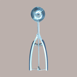 Porzionatore a Molla Palline Gelato Acciaio Dm48mm Martellato [d6f6b2c0]