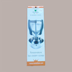 Porzionatore a Molla Palline Gelato Acciaio Dm48mm Martellato [0a80b6d3]