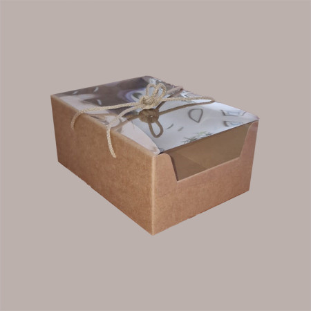 5 Pz Scatola Prestige Carta Marrone Natura Colomba Pasqua 1000g [3af7d76c]