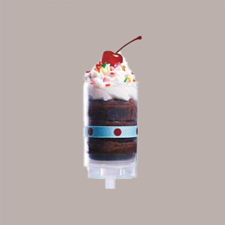 100 Pz Kit Stampi Gelato Dolci Semifreddi Push Up Pops 90 ml [73f1b55d]