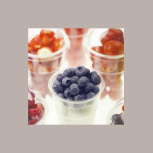 50 Pz Bicchiere PLA BIO 200cc con Coperchio Cupola con Foro [ceb2e61a]
