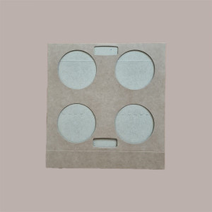 100 Porta Bicchieri Carta 4 Fori per Caffè Cappuccino AMERICANO [64abbe10]