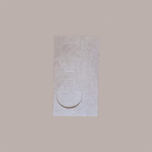 100 Porta Bicchieri in Carta Avana Asporto Caffè ESPRESSO 2 Fori [2f09b409]