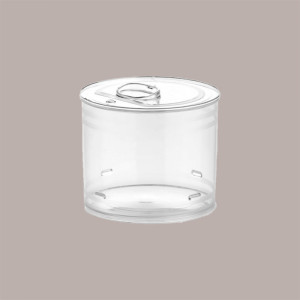 10 Barattolo con Coperchio Monoporzione Finger Food TIN 220cc [95f0f496]