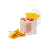 10 Barattolo con Coperchio Monoporzione Finger Food TIN 220cc [4986f085]