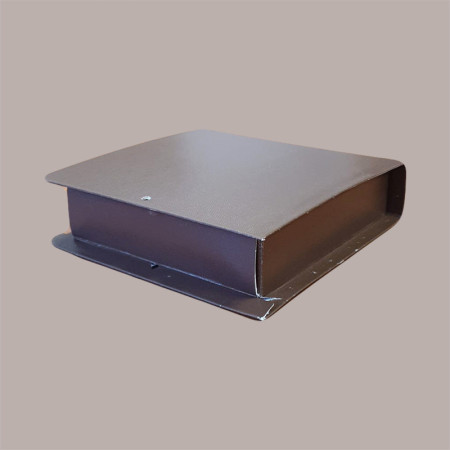 5 Pz Book Libro Scatola Carta Cioccolatini Lino Marrone 145x75H40 [53739e2b]