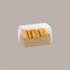 20 Astuccio Pvc Vaschetta Carta Nature Porta Cioccolatini 19x5H5 [d2d7c750]
