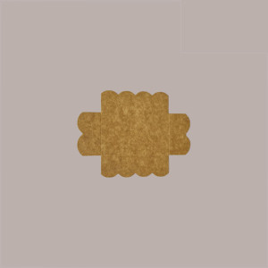 20 Astuccio Pvc Vaschetta Carta Nature Porta Cioccolatini 19x5H5 [04014d7f]
