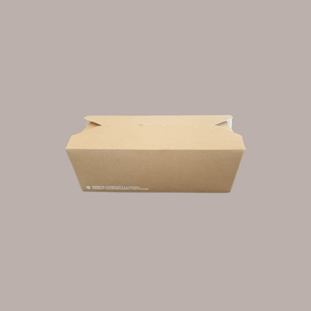 50 Pz Box  Alimenti Grande Asporto Foodbox Avana 200x140H65 [a8719379]