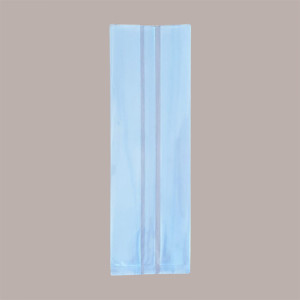 100 Pz Busta Sottovuoto Trasparente con Soffietto 120+90x350 [80eac00b]