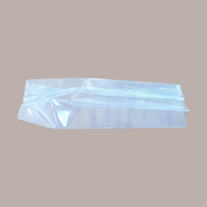100 Pz Busta Sottovuoto Trasparente con Soffietto 120+90x350
