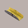100 Pz Vassoio Mono Porzione in PP PET Oro e Nero per Eclair [a41549d0]