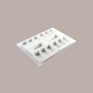 Stampo Biscotto Gelato Rettangolare Bisgel 85x46 mm BREAK&GO [708188a8]