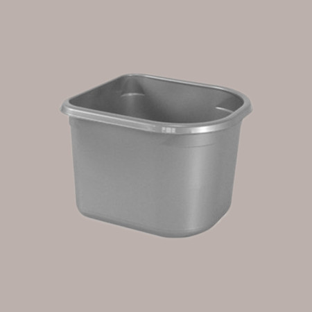 20 Pz Gelatiera 1/2 Sorbettiera Silver Usa e Getta 2500cc ALCAS [cce561f0]
