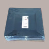 25 Pz Piatto Quadrato Rigido Nero Black Plate PS 27x27H1,8 cm [5c1154b0]