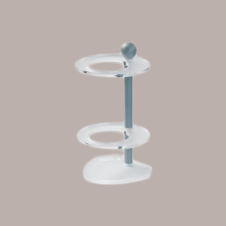 Porta Cannucce base satinato con colonna centrale [8f784732]