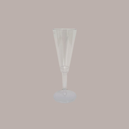 20 Pz Calice Champagne cc100 Trasparente completo di base [99043973]