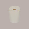 50 Pz Take Away Food Cup Box Carta Politenta Bianca 1000cc [4eccd6bc]