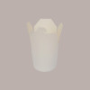 50 Pz Take Away Food Cup Box Carta Politenta Bianca 1000cc [df306a79]