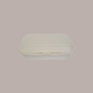 50 Pz Contenitore + Coperchio Fast Food 251X162H48/63 Bio Eco [b9d07434]